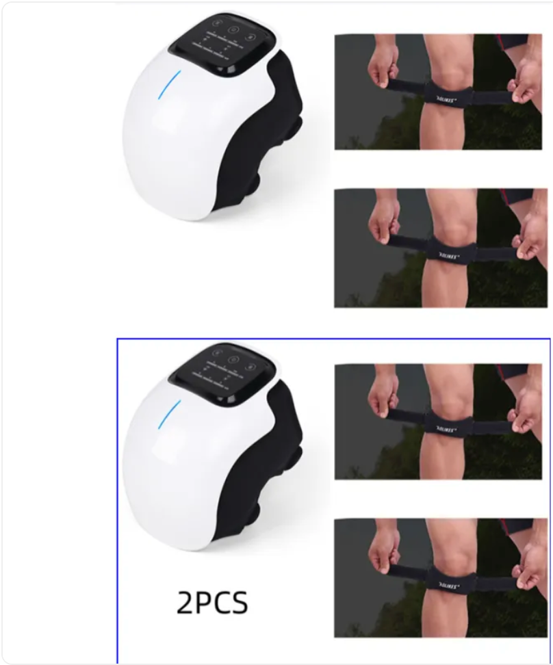 Smart Knee Massager – Heat & Vibration Physiotherapy Relief