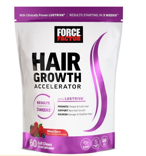 Vitamin D Hair Growth Gummies – 60 Halal Chewable Supplements