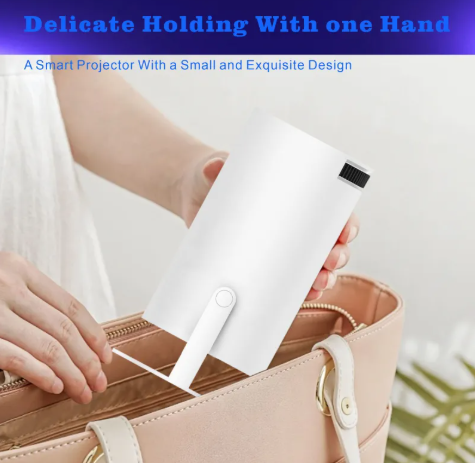 Portable 4K Ultra HD LCD Projector – Home Theater & Outdoor Movie