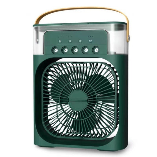 Portable 3-in-1 Air Cooler Fan with Humidifier & LED Light